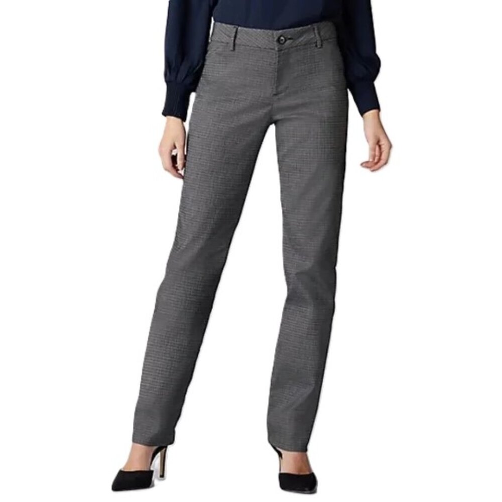 LEE Women's Relaxed Fit Straight Leg Mid Rise Pants. Plus Size 18 L
